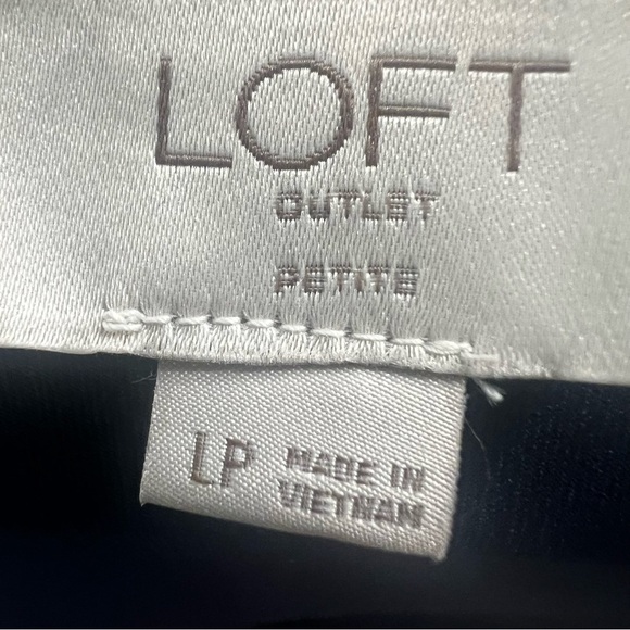 Loft Outlet Petite Large Blue Paisley Feminine Fairy Beach Resort Maxi Dress - Picture 5 of 7